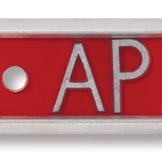 Aluminum Word Horizontal Markers - 6-7 Characters