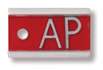 Aluminum Word Horizontal Markers - 2-3 Characters