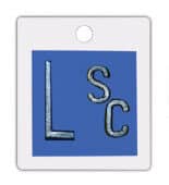 Plastic Right & Left Compact Square Vertical Marker Set (With 3 Character Max)