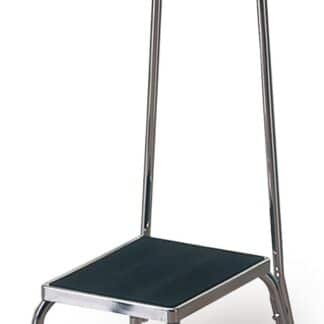 Standard Single Platform Step Stool with Handrail
