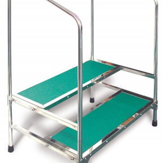 MRI Dual Platform Step Stool with Handrail