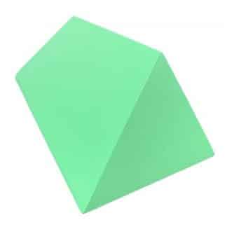 Coated 45° Spinal Wedge Sponge (Stealth)