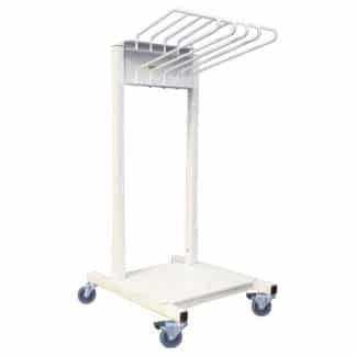 lead apron rack mobile budget saver 5 arm