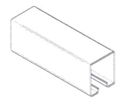Straight Mounting Track for Lead Curtains - Image 2