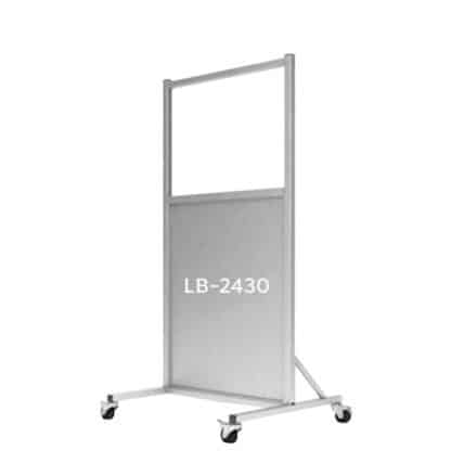 Standard X-Ray Mobile Barrier - 30x24 Window