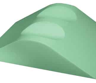 Coated Small Leg Rest with Knee Cutouts (Stealth)