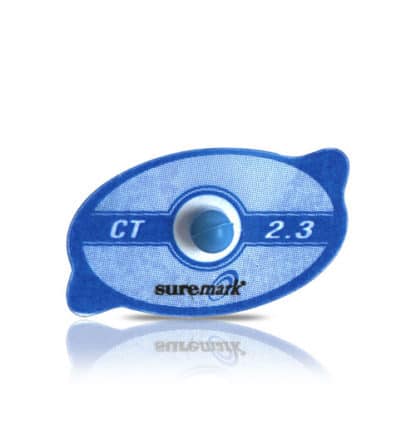2.3mm CT Ball on Label
