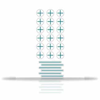 PortalMark Isocenter/Field Line Sheets for Darker Skin Surfaces