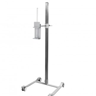 Mobile CR/DR Panel Holder - Tilt & Rotate - Vertical Clamp