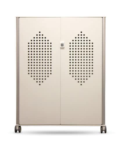 Revolution 20 Hanger Mobile Apron Locker - Image 3