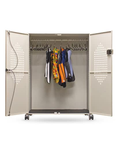 Revolution 20 Hanger Mobile Apron Locker - Image 4