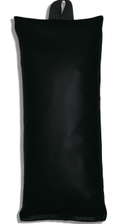 Heavy-Gauge Vinyl Rectangular Sandbags - 7 lb. - Black