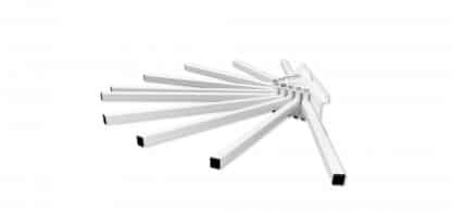 Wall Mounted Swing-Arm Apron Racks - Image 2