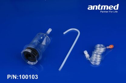 Angiographic Syringe for CT 1-125ml syringe; 1-150cm CT coiled connecting tube; 1-fill tube