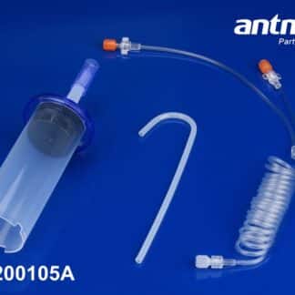 Angiographic Syringe for CT 200ml syringe w/dual check