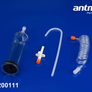 Angiographic Syringe for CT 125ml syringe, Tubing, Spike