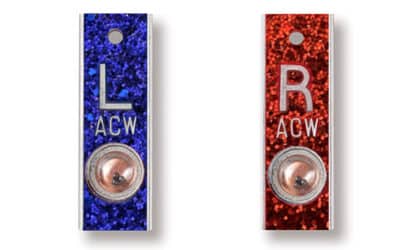 Embedded Aluminum Chunky Glitter Markers - PAIR